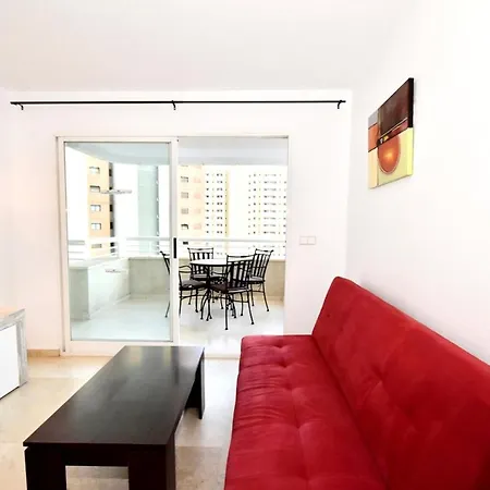 One Bedroom Appartement At Benidorm 700 M Away From The Beach With Sea View Shared Pool And Terrace Apartment *