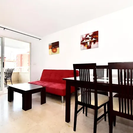 Apartman One Bedroom Appartement At Benidorm 700 M Away From The Beach With Sea View Shared Pool And Terrace