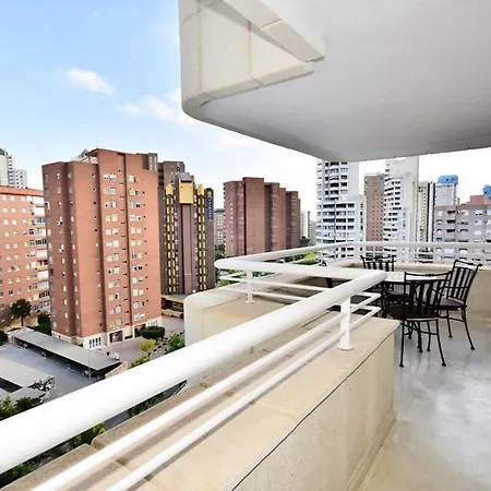 Apartment One Bedroom Appartement At Benidorm 700 M Away From The Beach With Sea View Shared Pool And Terrace